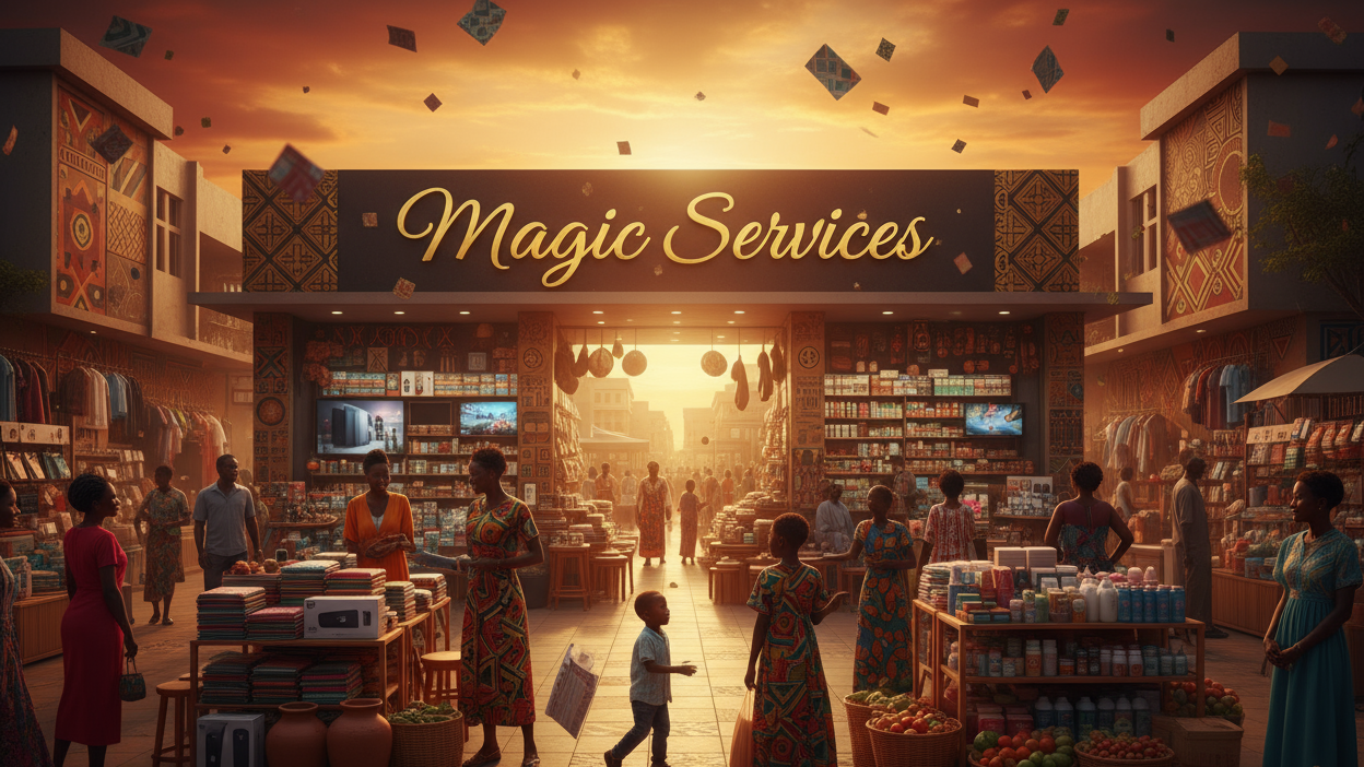 une boutique en afrique 